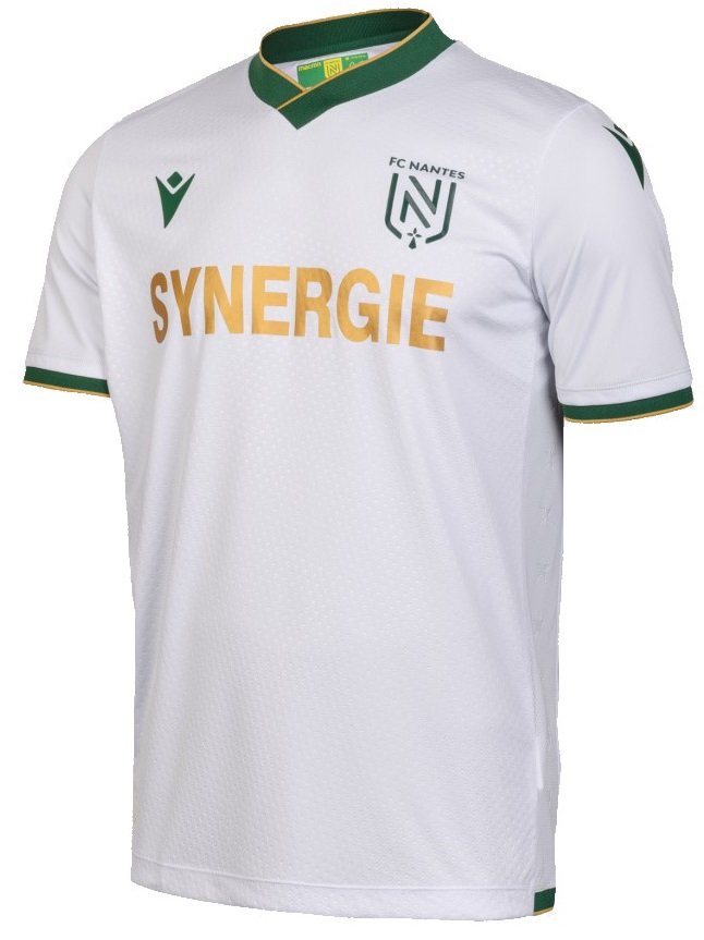 Camisa II FC Nantes 2021 2022 Macron oficial